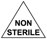 non-sterile symbol